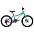 Детский велосипед Novatrack Katrina 6.D 20" (2025, зелёный-фиолетовый), Цвет: бирюзовый, Размер рамы: 10"