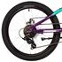 Детский велосипед Novatrack Katrina 6.D 20" (2025, зелёный-фиолетовый), Цвет: бирюзовый, Размер рамы: 10", изображение 5