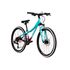 Подростковый велосипед Novatrack Katrina 7.D 24" (2025, зелёный-фиолетовый), Цвет: бирюзовый, Размер рамы: 10", изображение 2