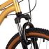 Подростковый велосипед FOXX CAIMAN JR 24" (золотой), Цвет: жёлтый, Размер рамы: 12", изображение 4
