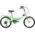 Велосипед SITIS POINT 7SP 20" (2025, Green-White-Black), Цвет: зелёный, Размер рамы: 10"