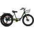 Велосипед трехколесный SITIS CARGO рикша FAT 24" (2025, Black-Green), Цвет: зелёный