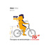 Детский велосипед Shulz Chloe 16 Race (фуксия), Цвет: розовый, изображение 5