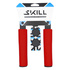 Грипсы SKILL SILICO NBR 125мм (красный), Цвет: красный, изображение 2