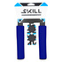Грипсы SKILL SILICO NBR 125мм (синий), Цвет: синий, изображение 2