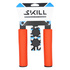 Грипсы SKILL SILICO NBR 125мм (оранжевый), Цвет: оранжевый, изображение 2