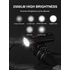 Фонарь передний ADDVIEW DORADO ELITE (чёрный), изображение 4