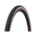Покрышка велосипедная Schwalbe G-One R PRO 700x40C, TLR (складная, черно-коричневая)