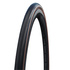 Покрышка велосипедная Schwalbe ONE 700x32C, RaceGuard (складная, черно-коричневая), изображение 2