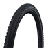 Покрышка велосипедная Schwalbe G‑ONE Overland 700x40C (40-622, 28"x1.50), TLR, Performance, RaceGuard (складная, Black+Reflex), Цвет: черный, Ширина: 1.50" (40 мм)