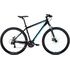 Велосипед Forward APACHE 29 2.0 disc (черный/бирюзовый), Цвет: черный, Размер рамы: 19"