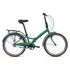 Складной велосипед Forward ENIGMA 24 3.0 (зелёный матовый/желтый)