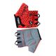 Перчатки детские FUZZ SPIDER (красно-черные), Цвет: красный, Размер: 4/S (2-4 года)