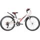 Велосипед Novatrack Racer Y6.V 24" (белый), Цвет: белый, Размер рамы: 12"