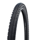 Велосипедная покрышка Schwalbe SILENTO 26x1.75 (47-559), K-Guard (чёрный, светоотражающая полоса)