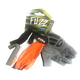 Перчатки FUZZ AIR COMFORT (черно-бело-оранжевые), Цвет: оранжевый, Размер: XS