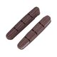 Накладки тормозные Baradine MTB-453-2 (коричневые), Цвет: коричневый
