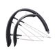 Комплект щитков грязезащитных TopFit 29" (60мм, abs, чёрный)