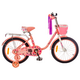 Детский двухколёсный велосипед Favorit LADY 16" (коралловый), Цвет: красный
