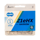 Цепь велосипедная KMC Z1eHX NARROW 1/2"x3/32"x112L (в боксе, серебристая)