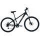 Велосипед Forward AL NX 26 (2025, черный-мат/серебристый), Цвет: черный, Размер рамы: 13"