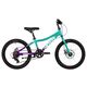 Детский велосипед Novatrack Katrina 6.D 20" (2025, зелёный-фиолетовый), Цвет: бирюзовый, Размер рамы: 10"
