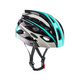 Шлем велосипедный Cigna WT-016 (черный/бирюзовый/серый)