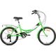 Велосипед SITIS POINT 7SP 20" (2025, Green-White-Black), Цвет: зелёный, Размер рамы: 10"