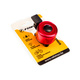 Звонок велосипедный Favorit TD-1004RD, 35 мм, Цвет: красный