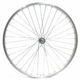 Колесо переднее 28" (втулка SF-HB01 (гайки 5/16), 36 отв., обод YKG-2, серебристый)