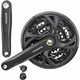 Система Shimano Altus FC-M371 (170 мм, кв., 9 ск., 44/32/22T), Цвет: черный, Количество зубьев: 44/32/22, Длина: 170, Тип крепления: квадрат