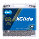 Цепь KMC X Glide Gray (126 зв., серый)