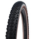 Покрышка велосипедная Schwalbe Smart Sam HS624 29"x2.25 (57-622), Performance (чёрная с коричневой боковиной + Reflex)