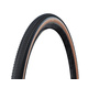 Покрышка велосипедная Schwalbe G-One R PRO 700x40C, TLR (складная, черно-коричневая)