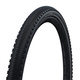Покрышка велосипедная Schwalbe G‑ONE Overland 700x40C (40-622, 28"x1.50), TLR, Performance, RaceGuard (складная, Black+Reflex), Цвет: черный, Ширина: 1.50" (40 мм)